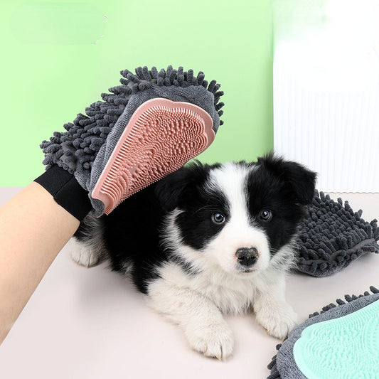 Multi-Functional Pet Care Glove